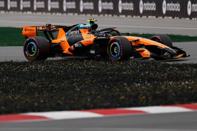 F1 Grand Prix of Canada - Qualifying Session MONTREAL, QUEBEC - MAY 23 : Lando Norris of Great Britain and McLaren F1 team drives during the Qualifying session ahead of F1 Grand Prix of Canada at Circuit Gilles Villeneuve in Montreal, Quebec, Canada on May 23, 2026. Mert Alper Dervis Anadolu Montreal Canada. Editorial use only. Please get in touch for any other usage.  Copyright: x2026xAnadoluxMertxAlperxDervisx