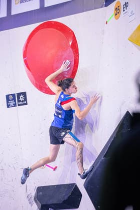 23 05 2026 Climbing Bouldering World Climbing Series Bern 2026 Final Women Oriane Bertone FRA Bern Bern Expo Switzerland