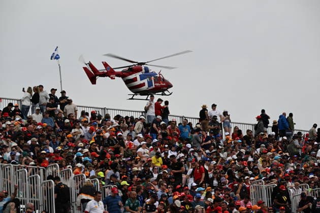 RECORD DATE NOT STATED 23rd May 2026; Circuit Gilles Villeneuve, Montreal, Quebec, Canada; 2026 FIA Formula 1 Canadian Grand Prix, Qualifying; View of stadium XavierxLeFrancois