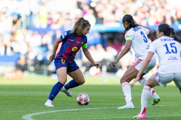 OSLO, NORWAY - MAY 23: Alexia Putellas of Barcelona controls the ball during the UEFA Womens Champions League final match between Barcelona and OL Lyonnes at Ullevaal Stadium on May 23, 2026 in Oslo, Norway. (Photo by Ane Frosaker Sports Press Photo)  Copyright: xAnexFrosakerx xSPPx Sportspressphoto_153088