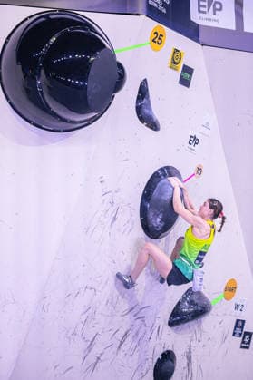 23 05 2026 Climbing Bouldering World Climbing Series Bern 2026 Final Women Oceania Mackenzie AUS Bern Bern Expo Switzerland