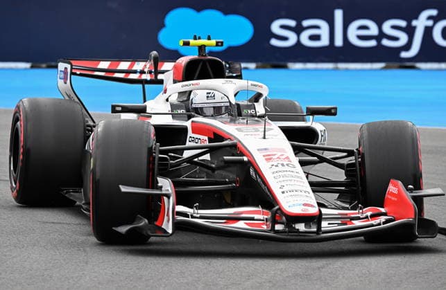 May 23, 2026, Montreal, Qc, CANADA: Haas driver Oliver Bearman, of the United Kingdom, drives during qualifying at the Formula One auto racing Canadian Grand Prix in Montrealon Saturday, May 23, 2026 Canada News - May 23, 2026  - ZUMAc35_ 20260523_zaf_c35_131 Copyright: xJacquesxBoissinotx