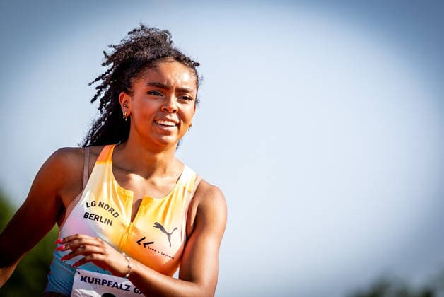 B S Kurpfalz Gala Weinheim, 23 05 2026 Portrait Ella Obeta GER LG Nord Berlin B S Kurpfalz Gala on 23 05 2026 at the Sepp Herberger Stadium in Weinheim Baden Württemberg Copyright: xBEAUTIFULxSPORTS R.xSchmittx