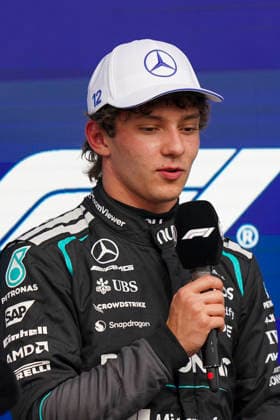 FORMULA ONE CANADIAN GRAND PRIX 2026 Kimi Antonelli 12 (ITA) Mercedes after qualifying during the Formula 1 Lenovo Canadian Grand Prix 2026, 5th round of the 2026 Formula One World Championship, WM, Weltmeisterschaft from May 22 to 24, 2026 at the Circuit Gilles Villeneuve, Montreal, Canada Credit: Robbie Hoad Every Second Media Editorial use only. All images are copyright Every Second Media Limited. No images may be reproduced without prior permission. Copyright: xIMAGO EveryxSecondxMediax ESM-2005-0362 RobbiexHoadx xEveryxSecondxMediax