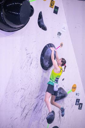 23 05 2026 Climbing Bouldering World Climbing Series Bern 2026 Final Women Oceania Mackenzie AUS Bern Bern Expo Switzerland