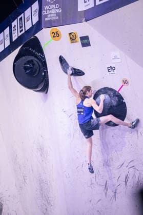 23 05 2026 Climbing Bouldering World Climbing Series Bern 2026 Final Women Erin Mcneice GBR Bern Bern Expo Switzerland