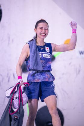 23 05 2026 Climbing Bouldering World Climbing Series Bern 2026 Final Women Mao Nakamura JPN Bern Bern Expo Switzerland