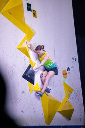23 05 2026 Climbing Bouldering World Climbing Series Bern 2026 Final Women Oceania Mackenzie AUS Bern Bern Expo Switzerland