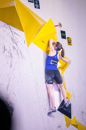 23 05 2026 Climbing Bouldering World Climbing Series Bern 2026 Final Women Erin Mcneice GBR Bern Bern Expo Switzerland