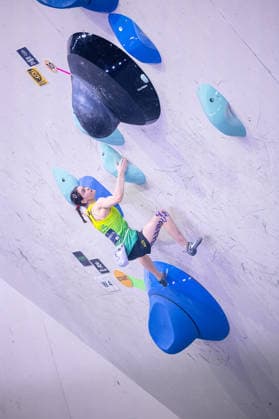 23 05 2026 Climbing Bouldering World Climbing Series Bern 2026 Final Women Oceania Mackenzie AUS Bern Bern Expo Switzerland