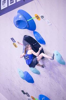 23 05 2026 Climbing Bouldering World Climbing Series Bern 2026 Final Women Erin Mcneice GBR Bern Bern Expo Switzerland
