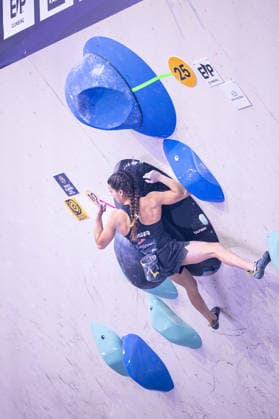 23 05 2026 Climbing Bouldering World Climbing Series Bern 2026 Final Women Brooke Raboutou USA Bern Bern Expo Switzerland