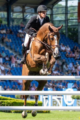 310 Willem Greve on Party In De Hus (NED) during the TSCHIO 2026 (CHIO 2026) - Prize of CHIO Aachen CAMPUS - CSI5* - Jumping competition at the Allianz Park in Aachen, Germany  Copyright: xMartinxPitschx xSPPx Sportspressphoto_153265