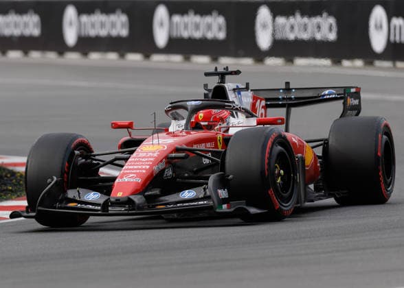 May 23, 2026, Montreal, Quebec, Canada: Charles Leclerc of Monaco driving the (16) Scuderia Ferrari SF-26 on track during qualifying ahead of the F1 Grand Prix of Canada at Circuit Gilles-Villeneuve on May 23, 2026 in Montreal, Quebec. F1 2026: Canada Grand Prix: Qualifyings  - ZUMAc132 20260523_fap_c132_035 Copyright: xAndrewxChinx