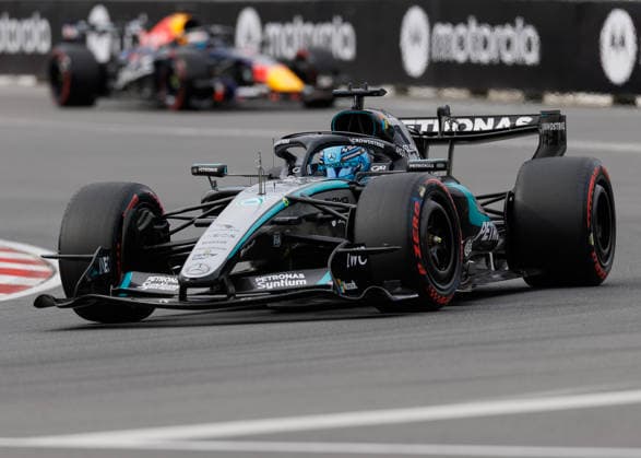 May 23, 2026, Montreal, Quebec, Canada: George Russell of Great Britain driving the (63) Mercedes AMG Petronas F1 Team W17 on track during qualifying ahead of the F1 Grand Prix of Canada at Circuit Gilles-Villeneuve on May 23, 2026 in Montreal, Quebec. F1 2026: Canada Grand Prix: Qualifyings  - ZUMAc132 20260523_fap_c132_030 Copyright: xAndrewxChinx