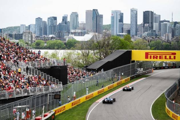 Montreal Formula 1 Canada Grand Prix - Qualifying Racing Bulls and williams driver during the qualifying session for the 2026 Formula 1 Grand Prix du Canada at Circuit Gilles-Villeneuve in Montreal, Quebec, Canada, on May 23, 2026. Photo by Alexis Jumeau ABACAPRESS.COM Montreal Quebec Canada  Copyright: xJumeauxAlexis ABACAx