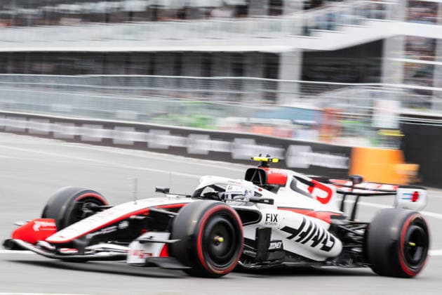 Montreal Formula 1 Canada Grand Prix - Qualifying Haas F1 Team driver Oliver Bearman (87) during the qualifying session for the 2026 Formula 1 Grand Prix du Canada at Circuit Gilles-Villeneuve in Montreal, Quebec, Canada, on May 23, 2026. Photo by Alexis Jumeau ABACAPRESS.COM Montreal Quebec Canada  Copyright: xJumeauxAlexis ABACAx