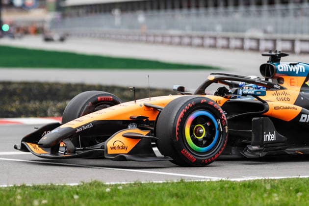 Montreal Formula 1 Canada Grand Prix - Qualifying McLaren driver Oscar Piastri (81) during the qualifying session for the 2026 Formula 1 Grand Prix du Canada at Circuit Gilles-Villeneuve in Montreal, Quebec, Canada, on May 23, 2026. Photo by Alexis Jumeau ABACAPRESS.COM Montreal Quebec Canada  Copyright: xJumeauxAlexis ABACAx