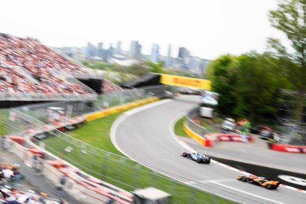 Montreal Formula 1 Canada Grand Prix - Qualifying Williams and Mclaren driver during the qualifying session for the 2026 Formula 1 Grand Prix du Canada at Circuit Gilles-Villeneuve in Montreal, Quebec, Canada, on May 23, 2026. Photo by Alexis Jumeau ABACAPRESS.COM Montreal Quebec Canada  Copyright: xJumeauxAlexis ABACAx
