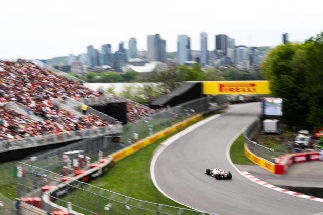 Montreal Formula 1 Canada Grand Prix - Qualifying Haas F1 Team driver Esteban Ocon (31) during the qualifying session for the 2026 Formula 1 Grand Prix du Canada at Circuit Gilles-Villeneuve in Montreal, Quebec, Canada, on May 23, 2026. Photo by Alexis Jumeau ABACAPRESS.COM Montreal Quebec Canada  Copyright: xJumeauxAlexis ABACAx