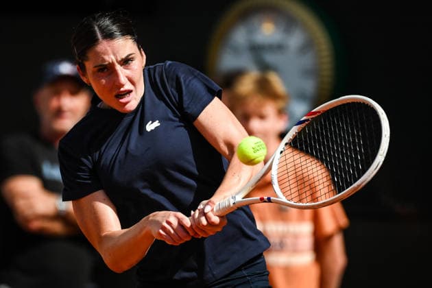 May 23, 2026, Paris, France, France: Elsa JACQUEMOT of France during a training session of the Roland-Garros 2026, French Open 2026, Grand Slam tennis tournament at Roland-Garros Stadium on May 23, 2026 in Paris, France. Roland Garros 2026 - Training Session  - ZUMAm308 20260523_zsp_m308_036 Copyright: xMatthieuxMirvillex