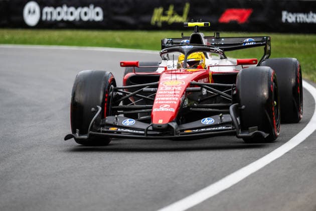 Montreal Formula 1 Canada Grand Prix - Qualifying Ferrari driver Lewis Hamilton (44) during the qualifying session for the 2026 Formula 1 Grand Prix du Canada at Circuit Gilles-Villeneuve in Montreal, Quebec, Canada, on May 23, 2026. Photo by Alexis Jumeau ABACAPRESS.COM Montreal Quebec Canada  Copyright: xJumeauxAlexis ABACAx