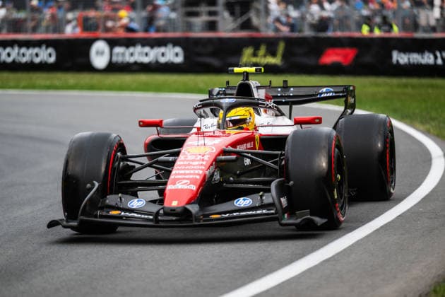Montreal Formula 1 Canada Grand Prix - Qualifying Ferrari driver Lewis Hamilton (44) during the qualifying session for the 2026 Formula 1 Grand Prix du Canada at Circuit Gilles-Villeneuve in Montreal, Quebec, Canada, on May 23, 2026. Photo by Alexis Jumeau ABACAPRESS.COM Montreal Quebec Canada  Copyright: xJumeauxAlexis ABACAx