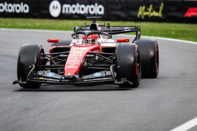 Montreal Formula 1 Canada Grand Prix - Qualifying Ferrari driver Charles Leclerc (16) during the qualifying session for the 2026 Formula 1 Grand Prix du Canada at Circuit Gilles-Villeneuve in Montreal, Quebec, Canada, on May 23, 2026. Photo by Alexis Jumeau ABACAPRESS.COM Montreal Quebec Canada  Copyright: xJumeauxAlexis ABACAx