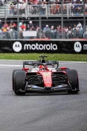 Montreal Formula 1 Canada Grand Prix - Qualifying Ferrari driver Charles Leclerc (16) during the qualifying session for the 2026 Formula 1 Grand Prix du Canada at Circuit Gilles-Villeneuve in Montreal, Quebec, Canada, on May 23, 2026. Photo by Alexis Jumeau ABACAPRESS.COM Montreal Quebec Canada  Copyright: xJumeauxAlexis ABACAx