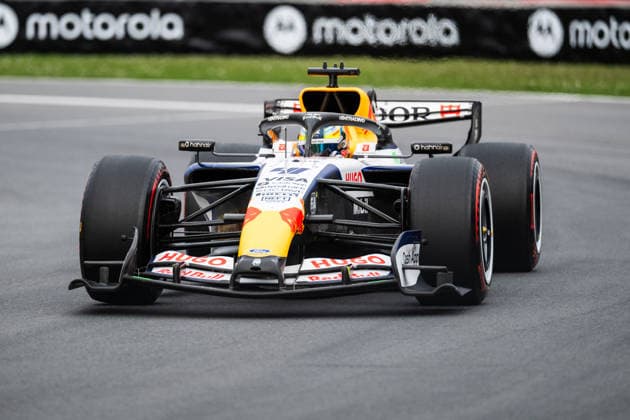 Montreal Formula 1 Canada Grand Prix - Qualifying Racing Bulls driver Arvid Lindblad (41) during the qualifying session for the 2026 Formula 1 Grand Prix du Canada at Circuit Gilles-Villeneuve in Montreal, Quebec, Canada, on May 23, 2026. Photo by Alexis Jumeau ABACAPRESS.COM Montreal Quebec Canada  Copyright: xJumeauxAlexis ABACAx