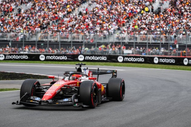 Montreal Formula 1 Canada Grand Prix - Qualifying Ferrari driver Charles Leclerc (16) during the qualifying session for the 2026 Formula 1 Grand Prix du Canada at Circuit Gilles-Villeneuve in Montreal, Quebec, Canada, on May 23, 2026. Photo by Alexis Jumeau ABACAPRESS.COM Montreal Quebec Canada  Copyright: xJumeauxAlexis ABACAx