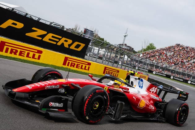 Montreal Formula 1 Canada Grand Prix - Qualifying Ferrari driver Lewis Hamilton (44) during the qualifying session for the 2026 Formula 1 Grand Prix du Canada at Circuit Gilles-Villeneuve in Montreal, Quebec, Canada, on May 23, 2026. Photo by Alexis Jumeau ABACAPRESS.COM Montreal Quebec Canada  Copyright: xJumeauxAlexis ABACAx