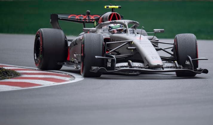 May 23, 2026, Montreal, Qc, CANADA: Audi driver Gabriel Bortoleto, of Brazil, drives during qualifying at the Formula One auto racing Canadian Grand Prix in Montreal on Saturday, May 23, 2026. Canada News - May 23, 2026  - ZUMAc35_ 20260523_zaf_c35_127 Copyright: xChristopherxKatsarovx