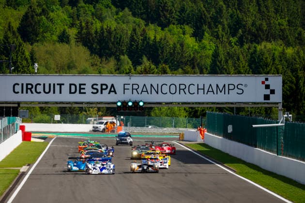LE MANS CLASSIC SERIES 2026 - SPA-CLASSIC 150 BRIGGS Alfie (gbr), Zytek 04S 2004, Endurance Racing Legends 1, action, start with 01 GALANT Olivier (fra), Panoz LMP-1 Roadster S 1999, LMP1A, Endurance Racing Legends 1 during the 2026 Spa-Classic, 2nd round of the Le Mans Classic Series 2026, from May 22 to 24 in Circuit de Spa-Francorchamps, in Stavelot, Belgium - StavelotBelgium Copyright: xGREGORYxLENORMANDx