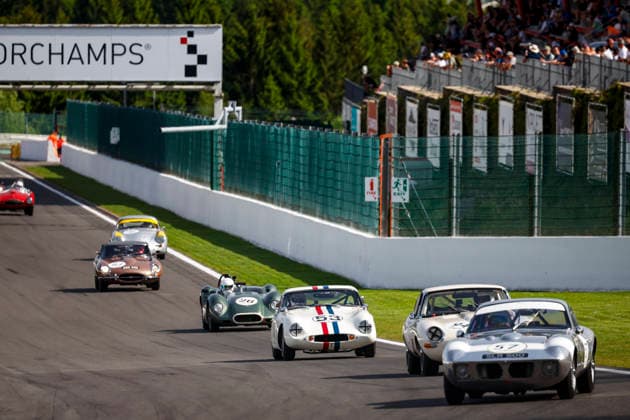 LE MANS CLASSIC SERIES 2026 - SPA-CLASSIC 53 GRANT Guy (gbr), HALES Mark (gbr), TVR Grantura Mk III 1965, The Gentlemen Challenge, action during the 2026 Spa-Classic, 2nd round of the Le Mans Classic Series 2026, from May 22 to 24 in Circuit de Spa-Francorchamps, in Stavelot, Belgium - StavelotBelgium  Copyright: xGREGORYxLENORMANDx