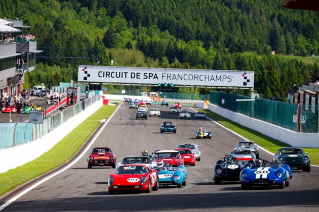 LE MANS CLASSIC SERIES 2026 - SPA-CLASSIC 194 JONES Catesby (usa), Porsche 904 6 Carrera GTS 1964, The Gentlemen Challenge, action, start with 16 KRIKNOFF Serge (che), Lotus 15 1959, The Gentlemen Challenge and 88 SPIERS John (gbr), GREENSALL Nigel (gbr), Lister Costin 1959, The Gentlemen Challenge during the 2026 Spa-Classic, 2nd round of the Le Mans Classic Series 2026, from May 22 to 24 in Circuit de Spa-Francorchamps, in Stavelot, Belgium - StavelotBelgium Copyright: xGREGORYxLENORMANDx