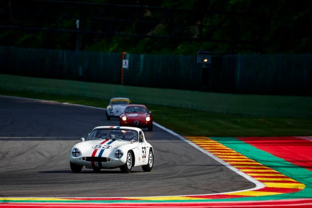 LE MANS CLASSIC SERIES 2026 - SPA-CLASSIC 53 GRANT Guy (gbr), HALES Mark (gbr), TVR Grantura Mk III 1965, The Gentlemen Challenge, action during the 2026 Spa-Classic, 2nd round of the Le Mans Classic Series 2026, from May 22 to 24 in Circuit de Spa-Francorchamps, in Stavelot, Belgium - StavelotBelgium  Copyright: xGREGORYxLENORMANDx