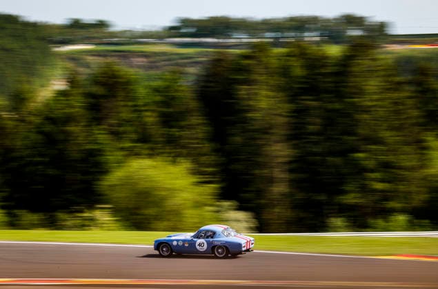 LE MANS CLASSIC SERIES 2026 - SPA-CLASSIC 40 BISCHOFBERGER Markus (che), CARAVA Ciro (che), Lotus Elite S2 1961, The Gentlemen Challenge, action during the 2026 Spa-Classic, 2nd round of the Le Mans Classic Series 2026, from May 22 to 24 in Circuit de Spa-Francorchamps, in Stavelot, Belgium - StavelotBelgium  Copyright: xGREGORYxLENORMANDx