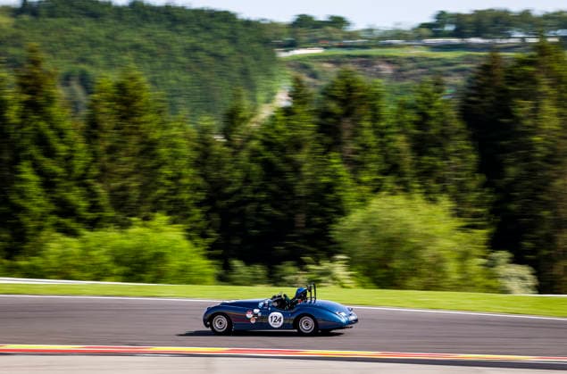 LE MANS CLASSIC SERIES 2026 - SPA-CLASSIC 124 WARD Steve (gbr), Jaguar XK120 Roadster 1951, The Gentlemen Challenge, action during the 2026 Spa-Classic, 2nd round of the Le Mans Classic Series 2026, from May 22 to 24 in Circuit de Spa-Francorchamps, in Stavelot, Belgium - StavelotBelgium  Copyright: xGREGORYxLENORMANDx