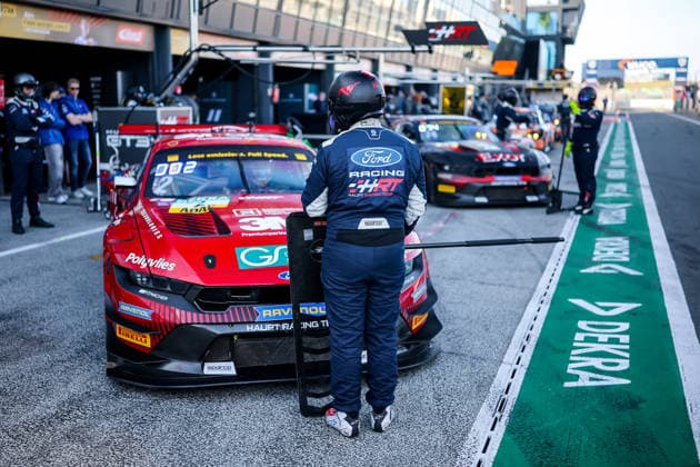 ADAC GT Masters, 3. + 4. Rennen Zandvoort 2026 2 Ford Mustang GT3, Haupt Racing Team: Kiano Blum, Niklas Kalus, 74 Ford Mustang GT3, Haupt Racing Team: Alain Valente, Max Cuccarese - picture by Gruppe C Photography Zandvoort Circuit Park Zandvoort Noord-Holland Netherlands Copyright: xGruppexCxPhotographyx