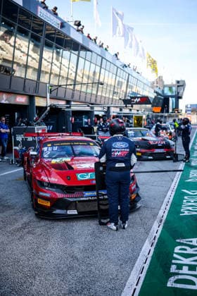 ADAC GT Masters, 3. + 4. Rennen Zandvoort 2026 2 Ford Mustang GT3, Haupt Racing Team: Kiano Blum, Niklas Kalus - picture by Gruppe C Photography Zandvoort Circuit Park Zandvoort Noord-Holland Netherlands Copyright: xGruppexCxPhotographyx