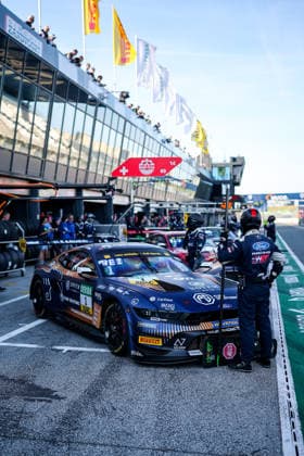 ADAC GT Masters, 3. + 4. Rennen Zandvoort 2026 1 Ford Mustang GT3, Haupt Racing Team: Max Reis, Emil Gjerdrum - picture by Gruppe C Photography Zandvoort Circuit Park Zandvoort Noord-Holland Netherlands Copyright: xGruppexCxPhotographyx