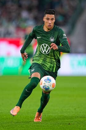 21.05.2026, xydrx, Herren, Fußball, Relegation Hinspiel, 1.Bundesliga, VfL Wolfsburg - SC Paderborn 07, Saison 2025 2026, Volkswagen Arena: Adam Daghim (VfL Wolfsburg, 11) DFB regulations prohibit any use of photographs as image sequences and or quasi-video. *** 21 05 2026, xydrx, Men, Football, Relegation first leg, 1 Bundesliga, VfL Wolfsburg SC Paderborn 07, Season 2025 2026, Volkswagen Arena Adam Daghim VfL Wolfsburg, 11 DFB regulations prohibit any use of photographs as image sequences and or quasi video Copyright: HMBxMedia YannisxDreimann