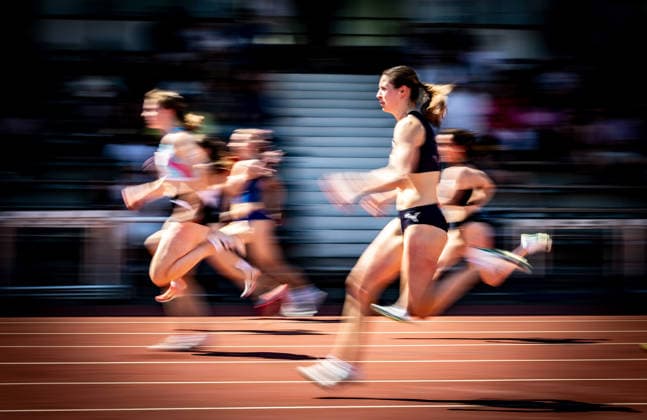 B S Kurpfalz Gala Weinheim, 23 05 2026 Impression Lea Sophie Benzin GER Cologne Athletics in the womens 100m sprint B S Kurpfalz Gala on 23 05 2026 at the Sepp Herberger Stadium in Weinheim Baden Württemberg Copyright: xBEAUTIFULxSPORTS R.xSchmittx