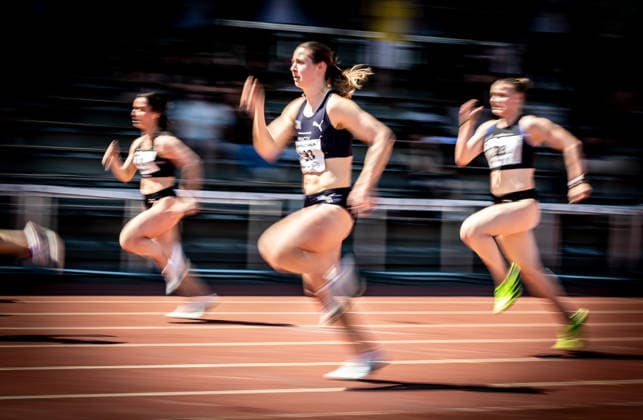 B S Kurpfalz Gala Weinheim, 23 05 2026 Impression Lea Sophie Benzin GER Cologne Athletics in the womens 100m sprint B S Kurpfalz Gala on 23 05 2026 at the Sepp Herberger Stadium in Weinheim Baden Württemberg Copyright: xBEAUTIFULxSPORTS R.xSchmittx