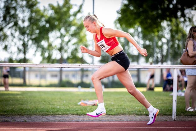 B S Kurpfalz Gala Weinheim, 23 05 2026 Lisa Petri GER TSV Kirchhain in the womens 400m race B S Kurpfalz Gala on 23 05 2026 at the Sepp Herberger Stadium in Weinheim Baden Württemberg Copyright: xBEAUTIFULxSPORTS R.xSchmittx