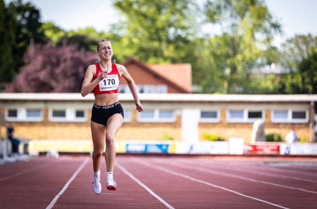 B S Kurpfalz Gala Weinheim, 23 05 2026 Lisa Petri GER TSV Kirchhain in the womens 400m race B S Kurpfalz Gala on 23 05 2026 at the Sepp Herberger Stadium in Weinheim Baden Württemberg Copyright: xBEAUTIFULxSPORTS R.xSchmittx