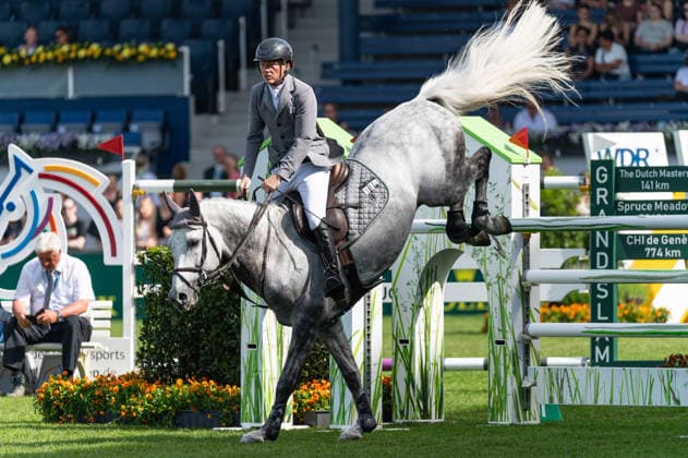 198 Philipp Schulze Topphoff on Cortez FZ (GER) during the TSCHIO 2026 (CHIO 2026) - Prize of Handwerk, Youngster-Tour Final CSIYH1* at the Allianz Park in Aachen, Germany  Copyright: xMartinxPitschx xSPPx Sportspressphoto_153573