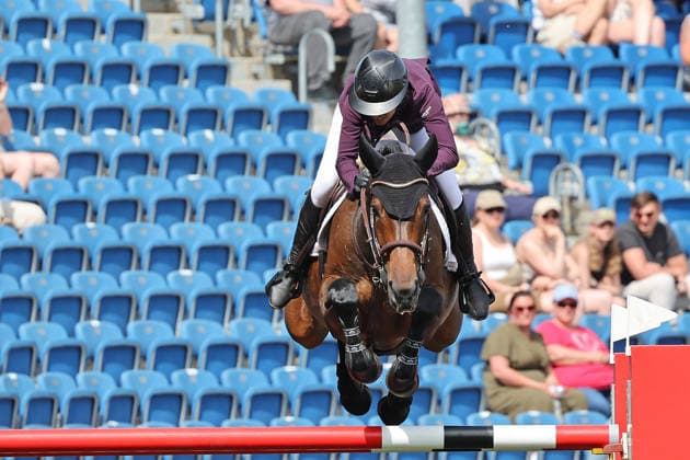 Winner, 1 place, emotions, Janika Sprunger SUI with horse Victory Music Z, Preis des Handwerks, Youngster Tour Final CSIYH1 Jumping competition with jump-off for young horses, World Equestrian Festival, World Equestrian Festival, TSCHIO Aachen 2026, TSCHIO instead of CHIO 2026, Aachener Soers, 22 to 24 May 2026, equestrian sport, 24 05 2026, Aachener Soers Germany