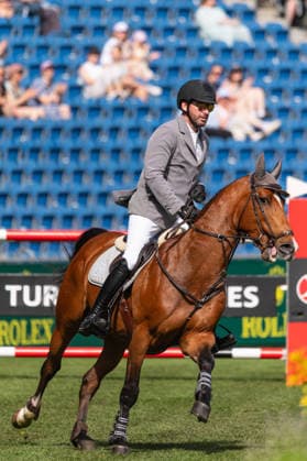 266 Christian Kukuk on Esi Romeo (GER) during the TSCHIO 2026 (CHIO 2026) - Prize of Handwerk, Youngster-Tour Final CSIYH1* at the Allianz Park in Aachen, Germany  Copyright: xMartinxPitschx xSPPx Sportspressphoto_153588